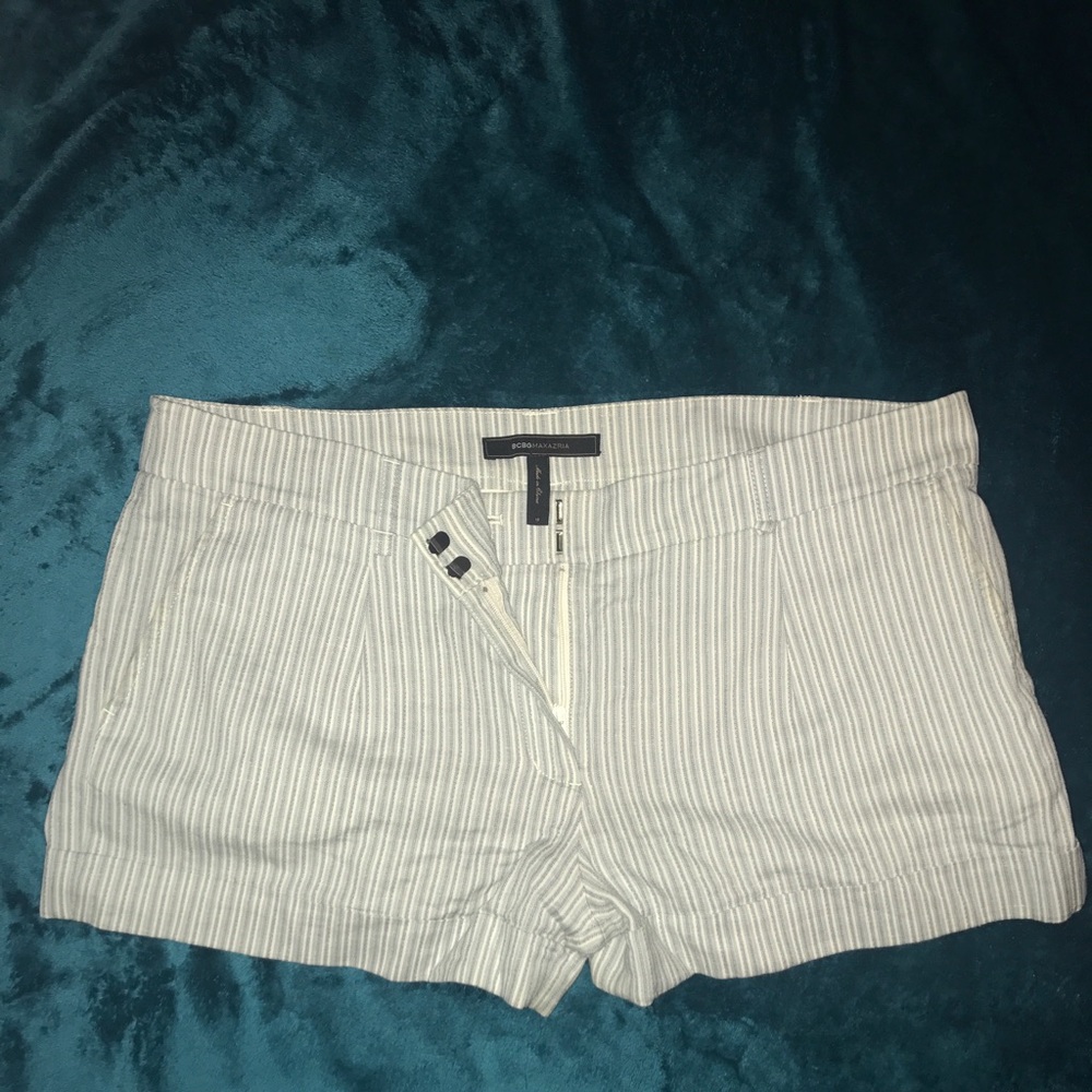 BCBG Pin striped shorts
